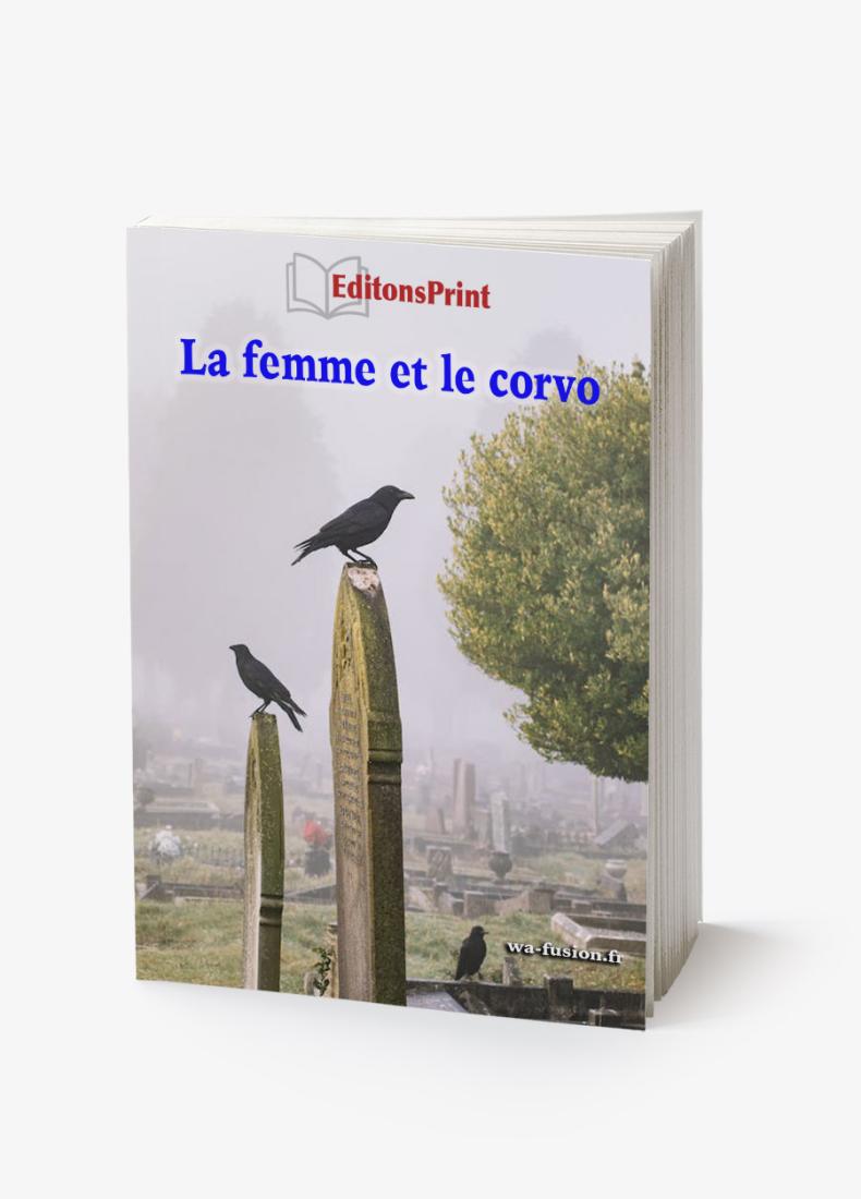 La femme et le corbeau